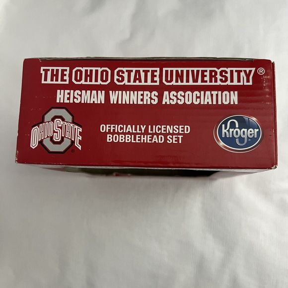 Heisman Trophy Winners Archie Griffin & Les Horvath Bobbleheads - Picture 6 of 6